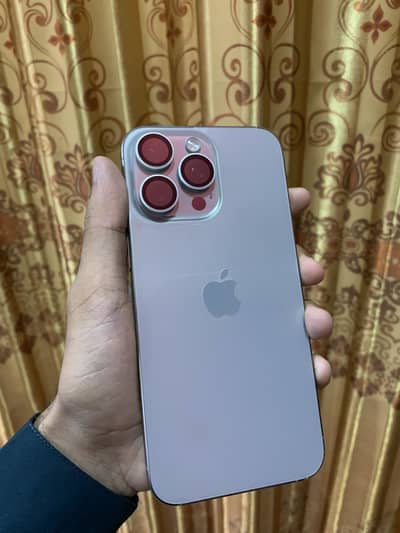 15 pro max 256gb natural titinium 10/10 jv