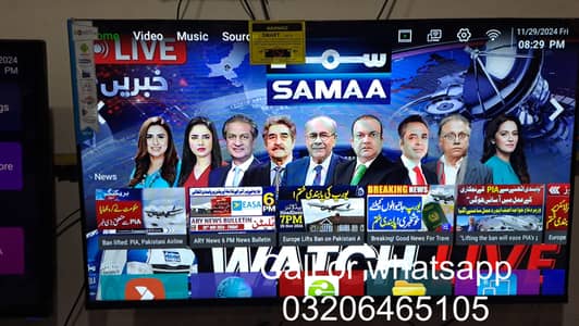 85 INCH LED,75,70,65 SMART UHD 8K,4K MODEL 3 YEAR WARRANTY O32O6465IO5