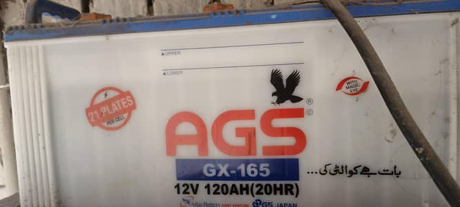 ags 165 21 plats battery for sale