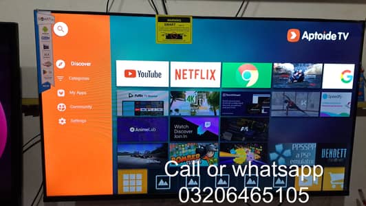 43 INCH LED,40 SMART UHD 8K MODEL 3 YEAR WARRANTY O32O6465IO5