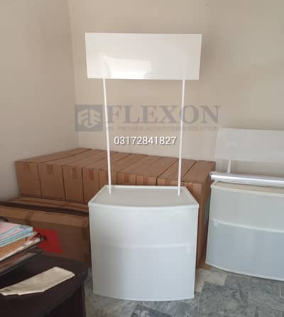 X Standees,Portabe table, China Kiosk, Promotion table, Display Stands
