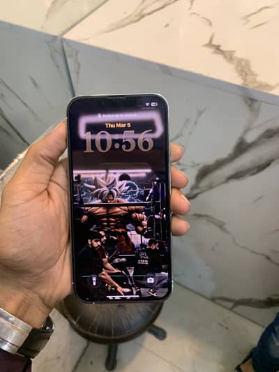 iPhone 13pro 256gb 10/10 condition battery 100% white color