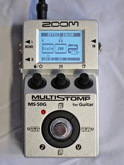 zoom ms 50g multi effects pedal