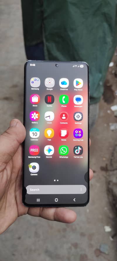 Samsung s21 ultra 5g phisycal dual sim official approve 12/256