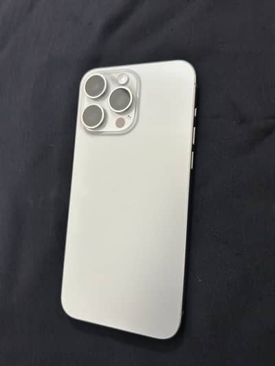 Iphone 15 pro max jv 256 gb 97% bh 397 cc natural titanium