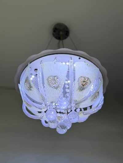 different fanoos and floor lamp