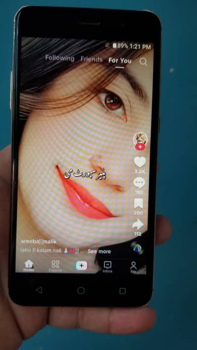 qmobile s8  (2gb 16gb) fingerprint security