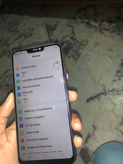 Vivo y85A 4GB Ram 64GB memory /only mobile