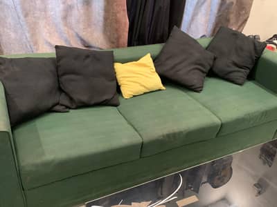 Sofa Set with 1 Sethi & Center Table