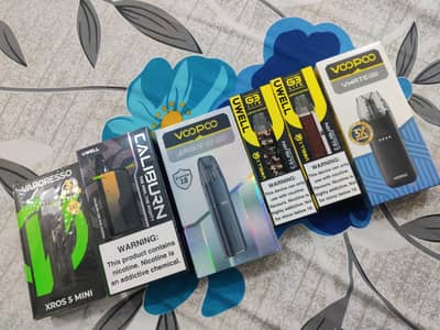 caliburn, xross, vthru vape pods available for sale