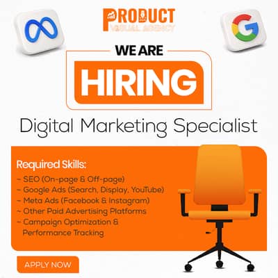 Hiring Digital Marketing Expert (SEO, Google & Meta Ads) – Multan