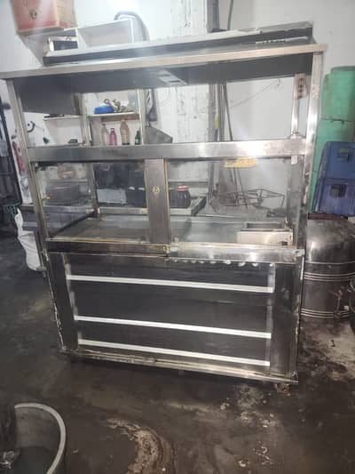 Hot Case 3 Feet – Commercial Food Warmer Display