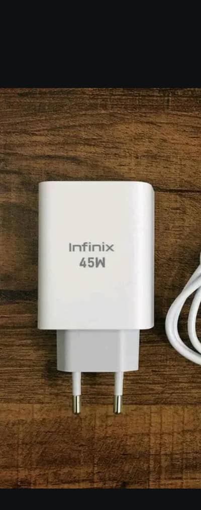 45 wartt original charger infinix note 30 ka hai