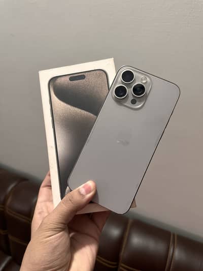 Iphone 15 pro max PTA APPROVED 10/10