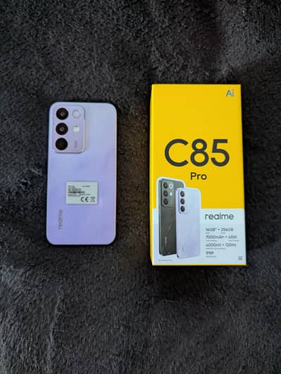 Realme c85 pro 8+256  1 month used only full box