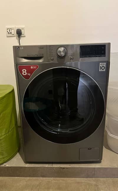 LG Front Load Washing Machine, Good Condition, 8KG (price negotiable)