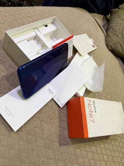 Redmi Note 7 Dual Sim Pta Approved with box First Hand very less used