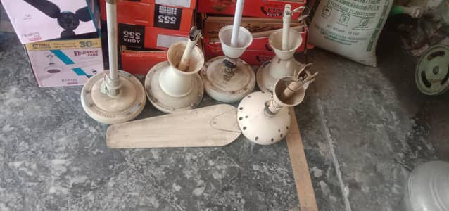 6 Ceiling fans for sale