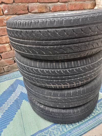 TYRES AND RIMS SIZE 13" INCH  FOR URGENT SALE