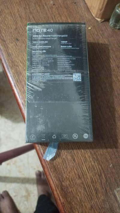 Infinix note 40 8,258 pta approved