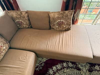 7seater L shaped sofa