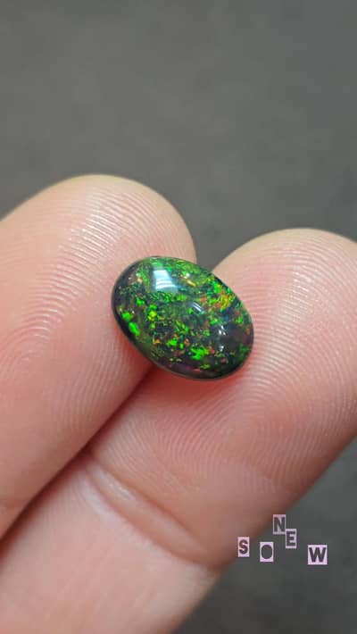 Nature black opal Ethiopia top quality gjarantee orignal 100%