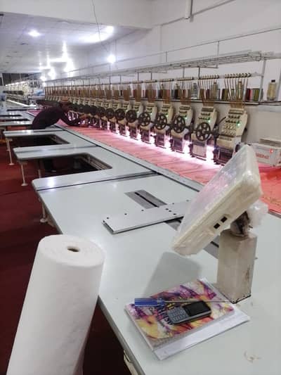 Embroidery Machine for Sale  ( 24 Head )