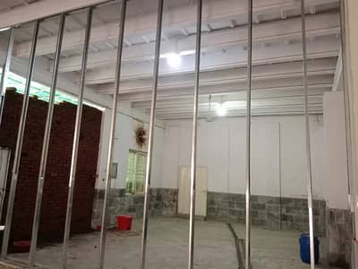 gypsum board partition/cement partition/gypsum ceiling/glass partition