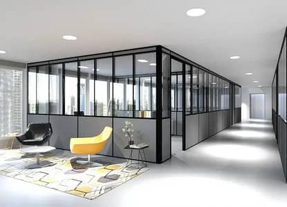 gypsum board partition/cement partition/gypsum ceiling/glass partition