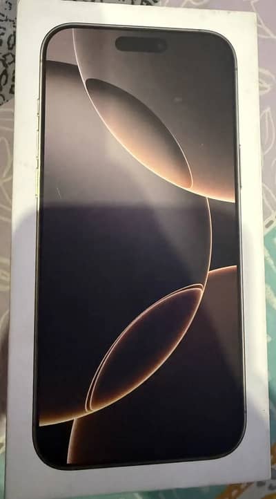 iPhone 16 Pro Max – Desert Titanium (PTA Approved, Dual eSIM)