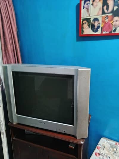 Sony Trinitron Color TV.
