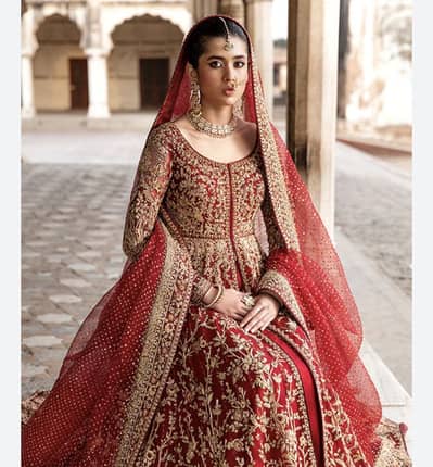 Only one time use red lehenga for sale