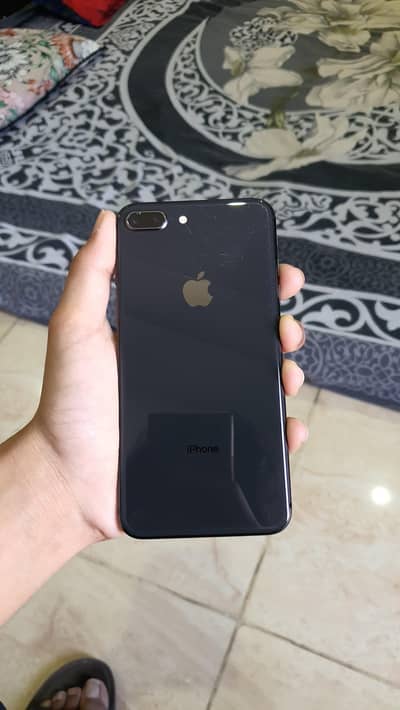 Iphone 8 plus Official PTA 64 gb Orignal set  . . . . . . No scratches