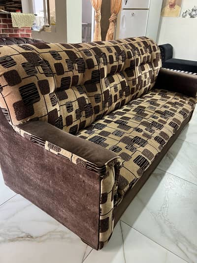 5 seater fabricated sofa set