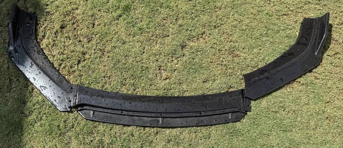 Universal car front splitter