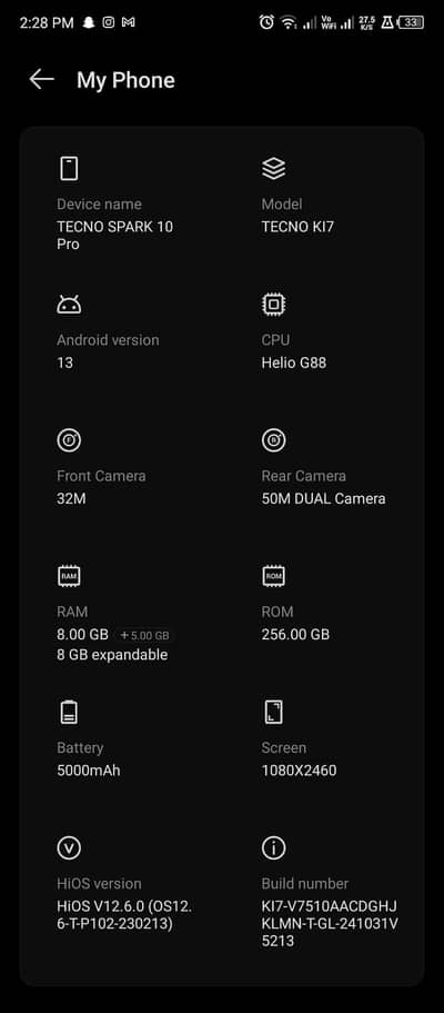 Tecno Spark 10 Pro (8GB/256GB) | 32MP Selfie Camera | Urgent Sale