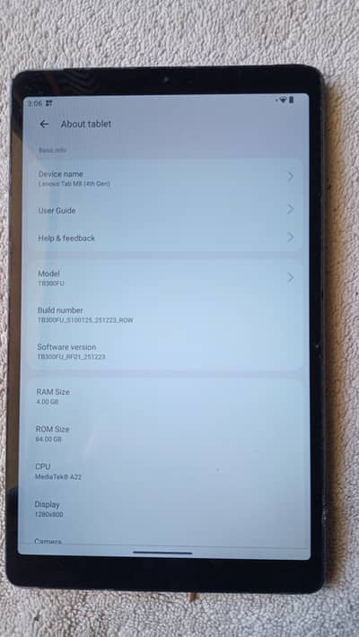 Lenovo Tab M8, 4th Gen