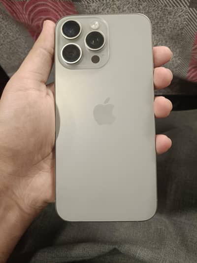 Iphone 15 pro max pta approved - HK Model - 97% BH