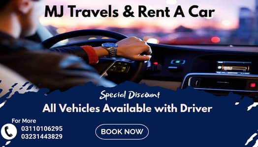With Driver Rent A Car Daily, Weekly, Monthly - Car Rental Services