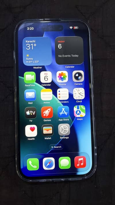 iPhone 15 with 85 battery health