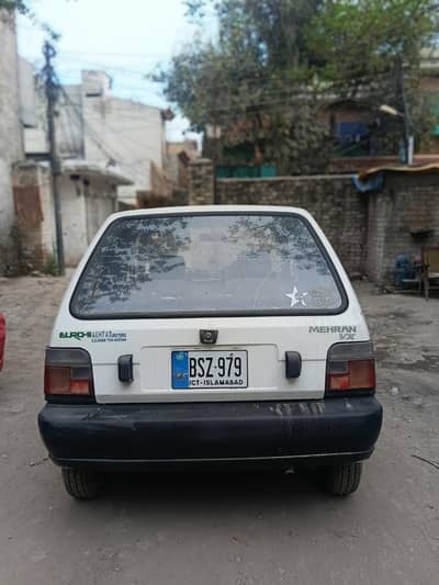 White Suzuki Mehran