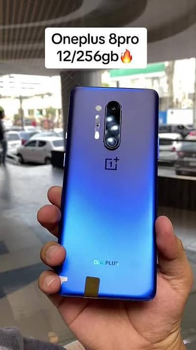 One Plus 8 pro 12/256 Pta approved Blue