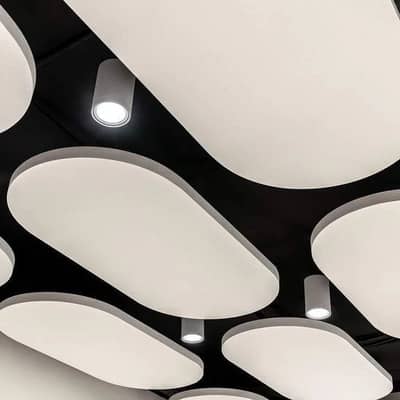 cement partition/glass partition/gypsum ceiling/gypsum board partitio