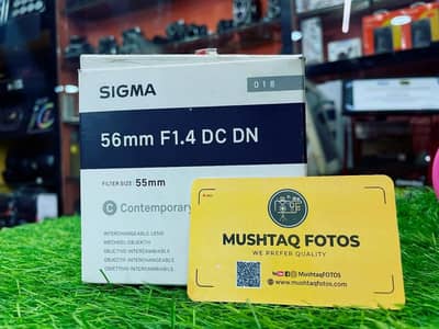 Sigma 56mm f/1.4  DC DN Lens  for Sony (Mint Condition - Scratchless)