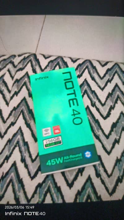 Infinix note 40