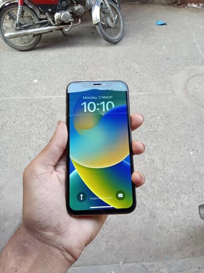 I phone xs pta approved 64 gb just panel change