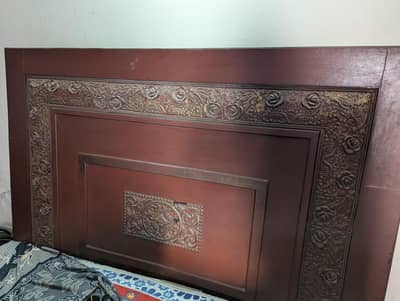 wooden bed high quality