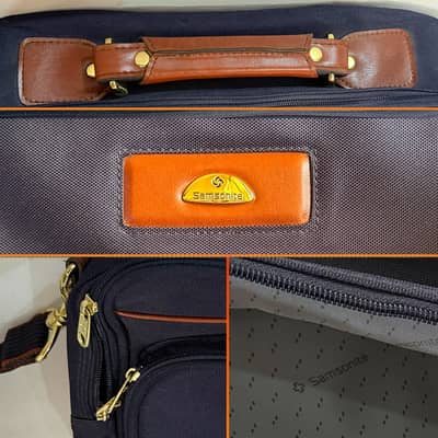 American Tourister, Samsonite, Louis Vuitton, BMW & many Branded Bags