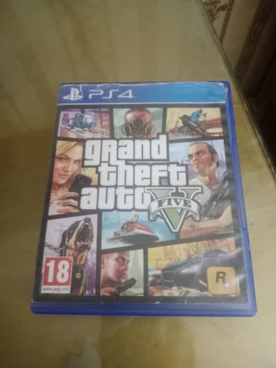 GTA v PS4 game