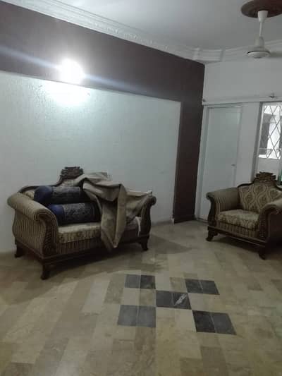 gulshan e ameen three bed dd west opoen apartment for rent in johar